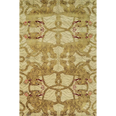 yellow traditional rug